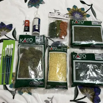 디오라마 소재 세트