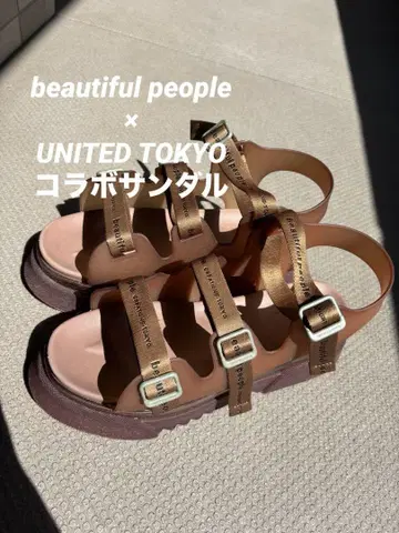 beautiful people x UNITED TOKYO 남성용 샌들