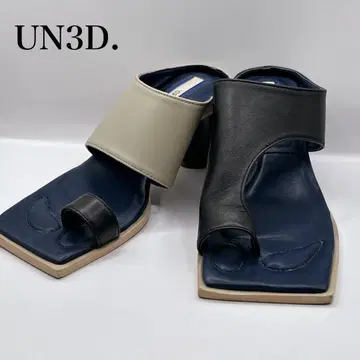 새상품급 UN3D. FOOT CUSHION SANDAL 플립플랍