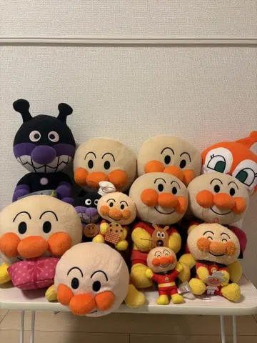 호빵맨 봉제 인형 세트