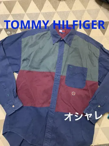 TOMMY HILFIGER 멀티 컬러 셔츠 XL