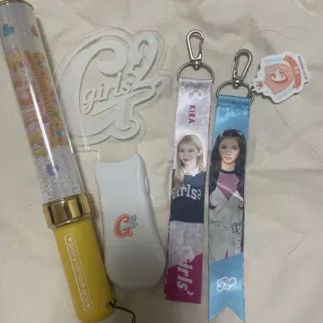 Girls2 야마구치 키라 응원봉 키링