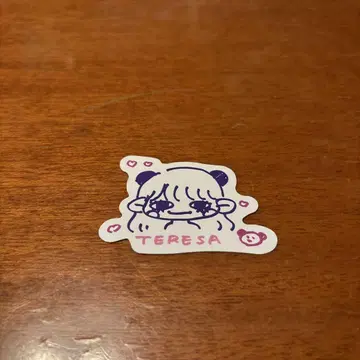 노기자카 카페 스티커