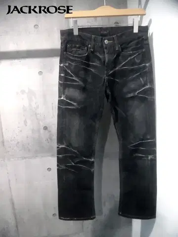잭 로즈 오로라 워싱 부츠컷 데님 팬츠 W29