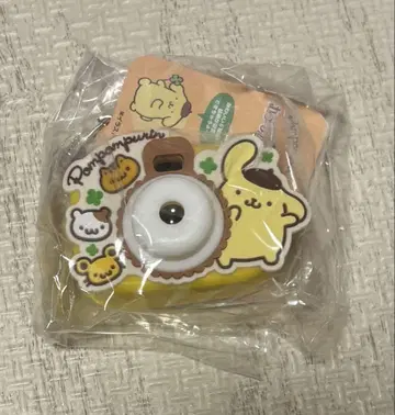 카메라 모양 라이트 스코프 키링 폼폼푸딩
