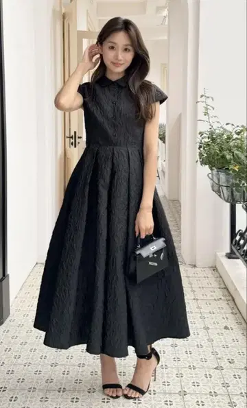birthday bash JACQUARD HEPBURN DRESS