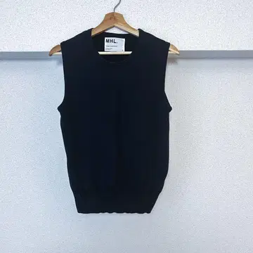 MHL. NAVY Knit Vest