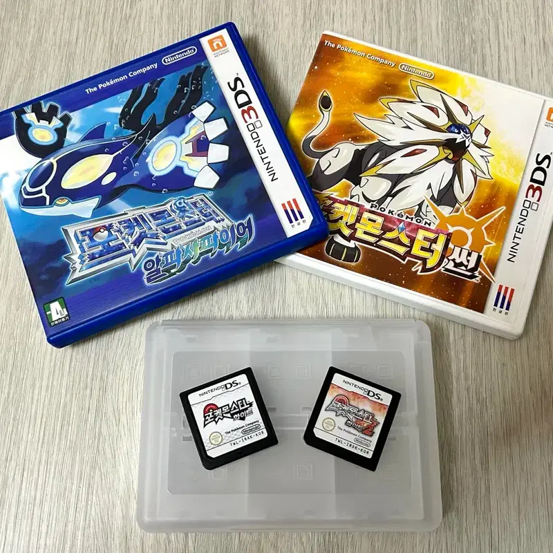 닌텐도 3DS 포켓몬스터 썬 칩 판매합니다