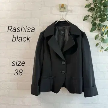 [ Rashisa black ] 테일러드 자켓 (38) 블랙 포멀