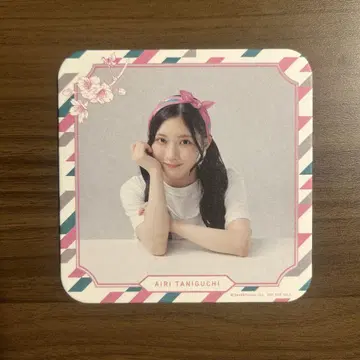사쿠라자카 카페 타니구치 아이리 랜덤 한정판 노벨티 코스터