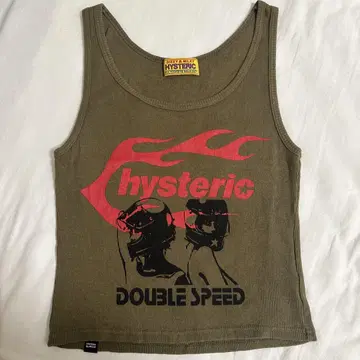 hysteric glamour FLAME ON 탱크탑