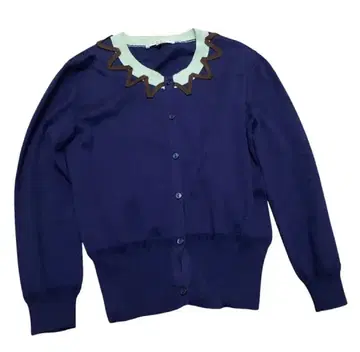 CARVEN 가디건 네이비 S 사이즈 긴팔 칼벤