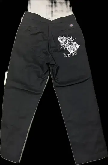 Dickies 디키즈 BLACK FLYS 블랙 플라이 콜라보 워크 팬츠