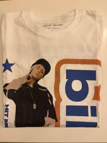 BILLIE EILISH White Dateback 티셔츠 XL
