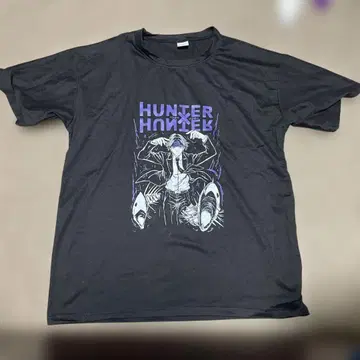 HUNTER x HUNTER 블랙 티셔츠