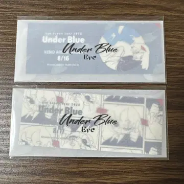 Eve Under Blue 티켓 스티커 8/16, 17 센다이