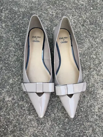 Odette e Odile 베이지 플랫슈즈 25cm