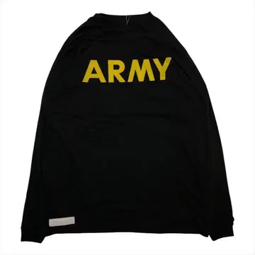 밀리터리 US ARMY 롱 티셔츠 긴팔 롱티 구제 의류 남성용 L