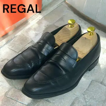 [ 새상품급 ] 레어 리갈 스퀘어토 코인 로퍼 25cm 블랙