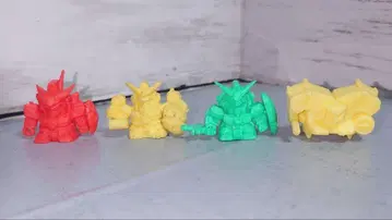 건담 SD 건담 GP01, GP02, GP03, GP03 덴드로비움