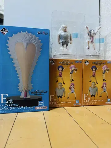 제일복권 원피스 미래섬 에그헤드 E상 F상 2체 세트 쿠마 이반코프