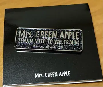 Mrs. GREEN APPLE 핀 배지 ZENJIN