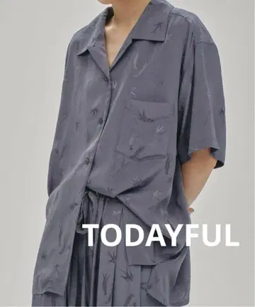 TODAYFUL Swallow Satin Shirts