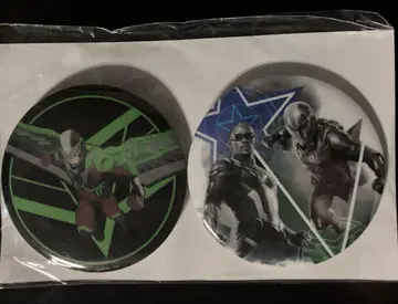 MARVEL 캡틴 아메리카 해피 복권 캔배지