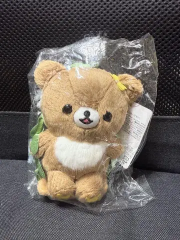 챠이로이코구마 매달린 그네 봉제인형 키링