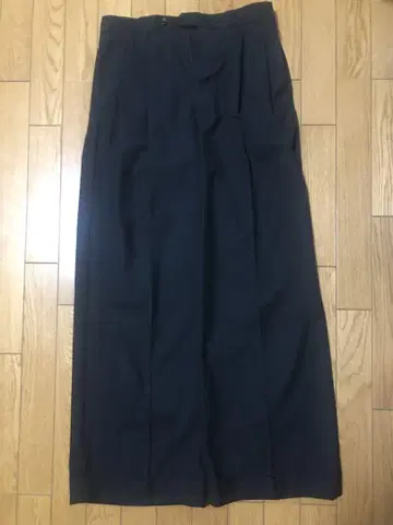 Soerte 블랙 와이드 팬츠