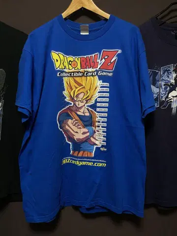 드래곤볼 Z 셔츠 XL 사이즈