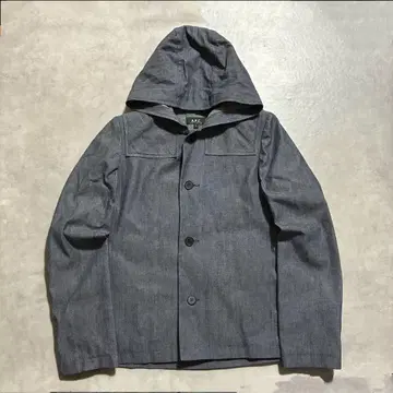 90s A.P.C. 데님 후디