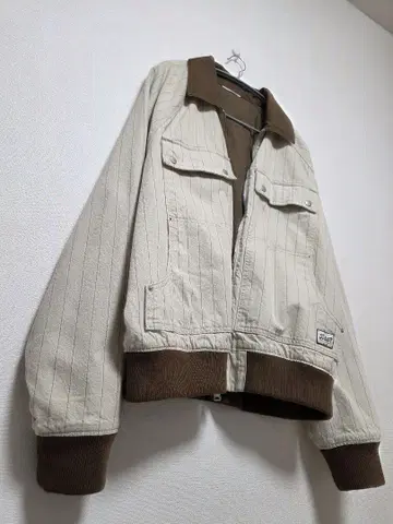1 ZARA 스트라이프 캐주얼 자켓 XL 미사용품