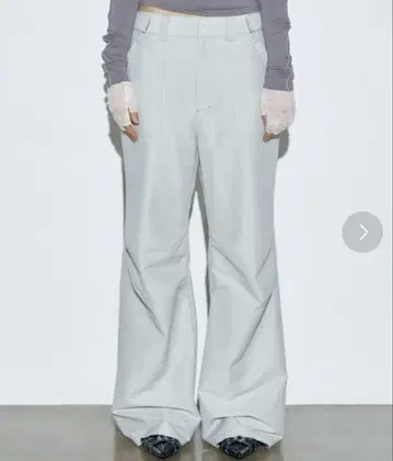 SCULPTOR Classic Bootcut Pants Beige