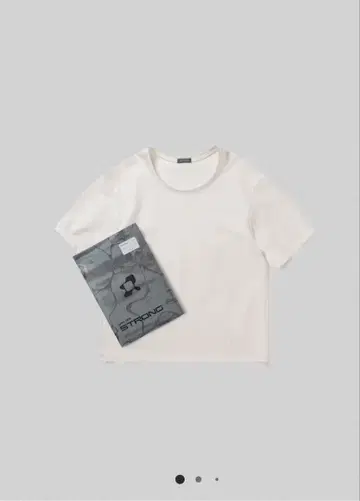 STRONG PACK TEE SHORT (WHITE)