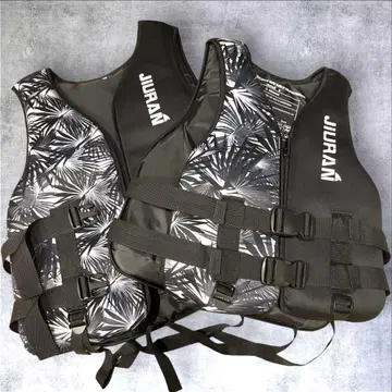 JIURAN 구명 조끼 야자수 패턴 M&XL 사이즈 세트