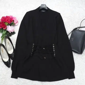 G7555*GUESS 게스 바이 마르시아노 니트 스웨터 블랙 M