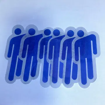 빌리 아이리시 라이브 투어 콘페티 (종이 조각) 6장