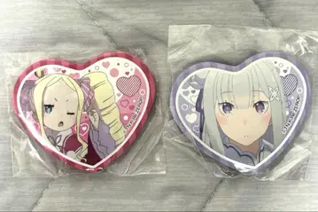 리제로 하트 캔뱃지