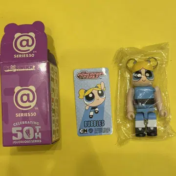 BE@RBRICK 베어브릭 시리즈50 파워퍼프걸 버블