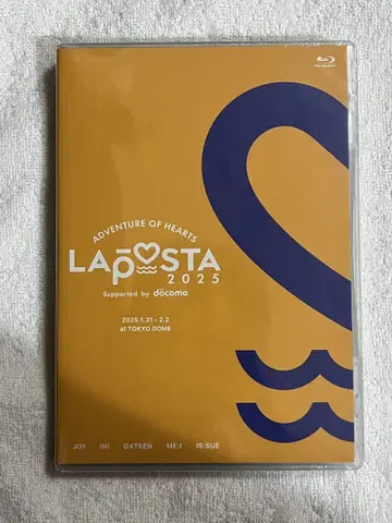 미개봉 새상품 LAPOSTA 2025 Blu-ray