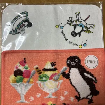 페일러 라브라리 도쿄 Suica 펭귄 손수건 2매 세트