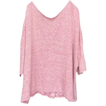 bisque by nest Robe 모크 핑크 린넨 풀오버 미사용품