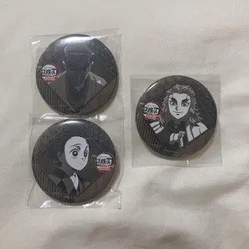 귀멸의 칼날 다이닝 무한성 행운 복권 캔뱃지 렌고쿠 탄지로 우로코다키