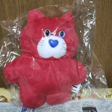 momojo 빨간 고양이 봉제 인형