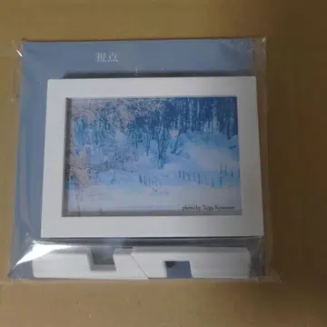 교모토 타이가 사진전 굿즈 아크릴 프레임 겨울 시점과 시점