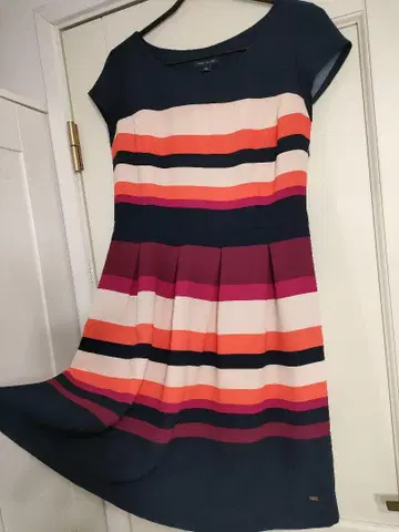 새상품급 TOMMY HILFIGER 타미힐피거 원피스 M 네이비