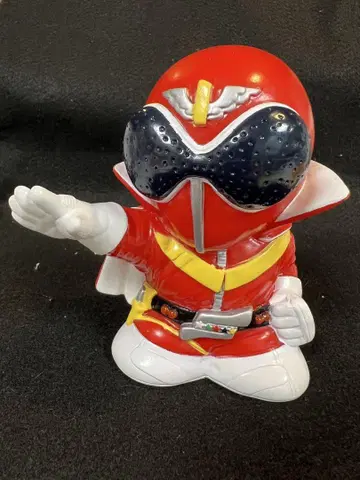 도에이 특촬물 영웅 소프트 비닐 저금통 아카렌쟈 고렌쟈