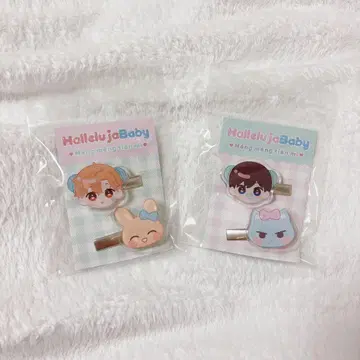 [미사용 미개봉 새상품] 하렐루야 베이비 헤어 클립 헤어핀