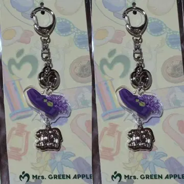 Mrs.GREEN APPLE 라일락 키링 랜덤 참